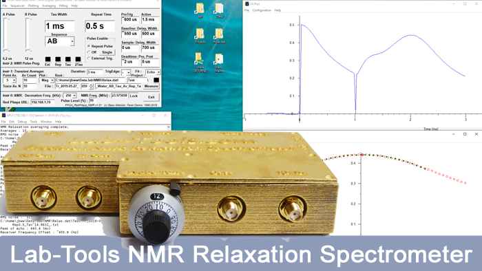 www.lab-tools.com - NMR Spectrometer Front Panel + NMR Spectrometer.