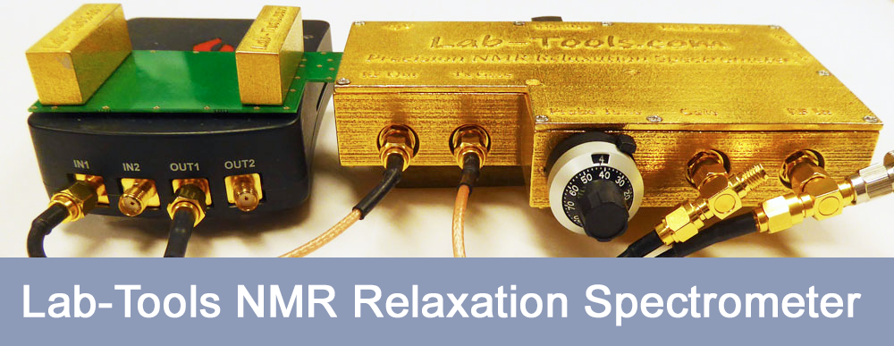 Precision highly compact NMR Relaxation Spectrometer.