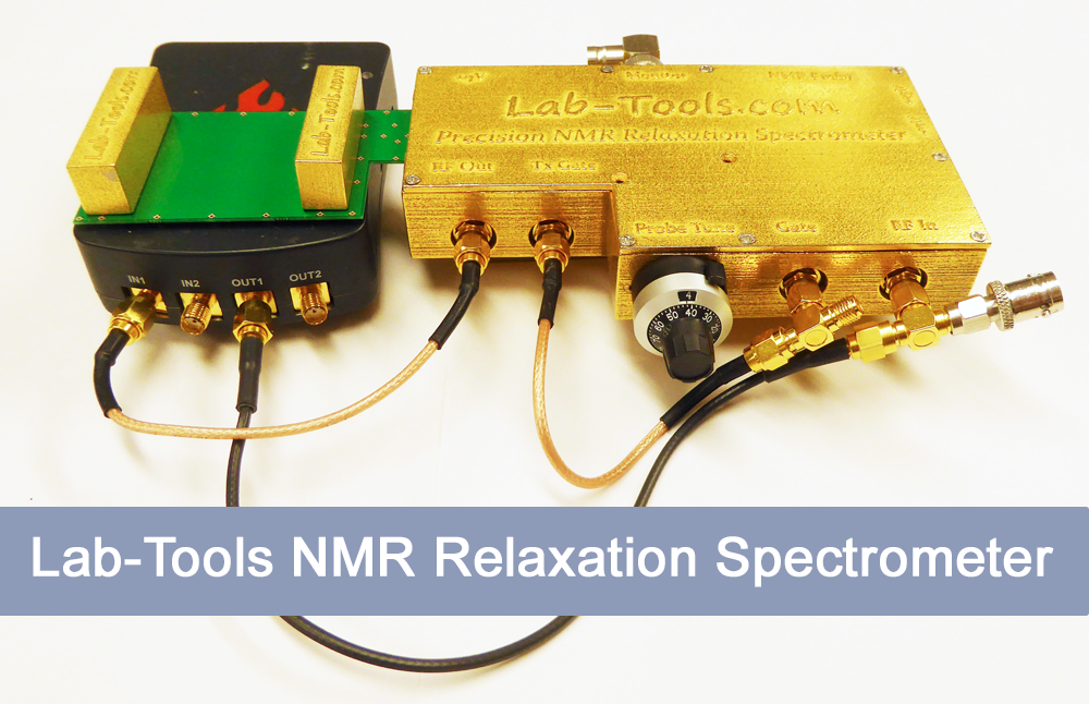 Lab-Tools Mk3 NMR Time Domain Spectrometer