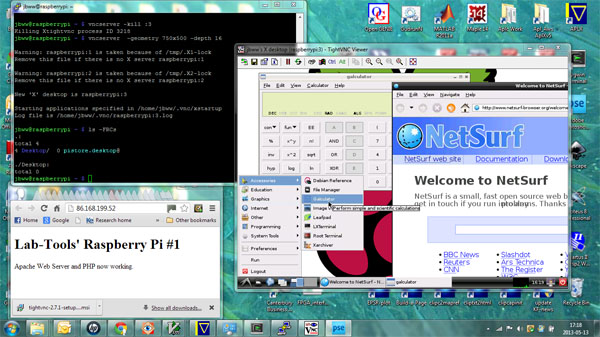 www.lab-tools.com - Raspberry Pi Web Server.
